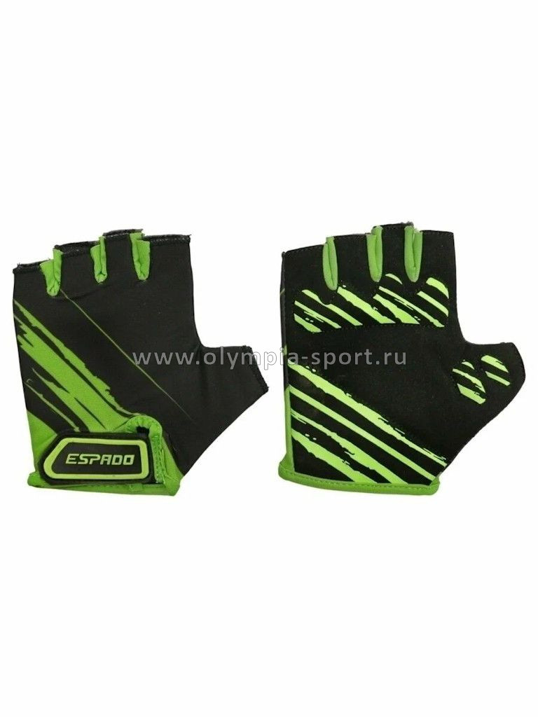 Перчатки для фитнеса Espado ESD003 цв.зеленый