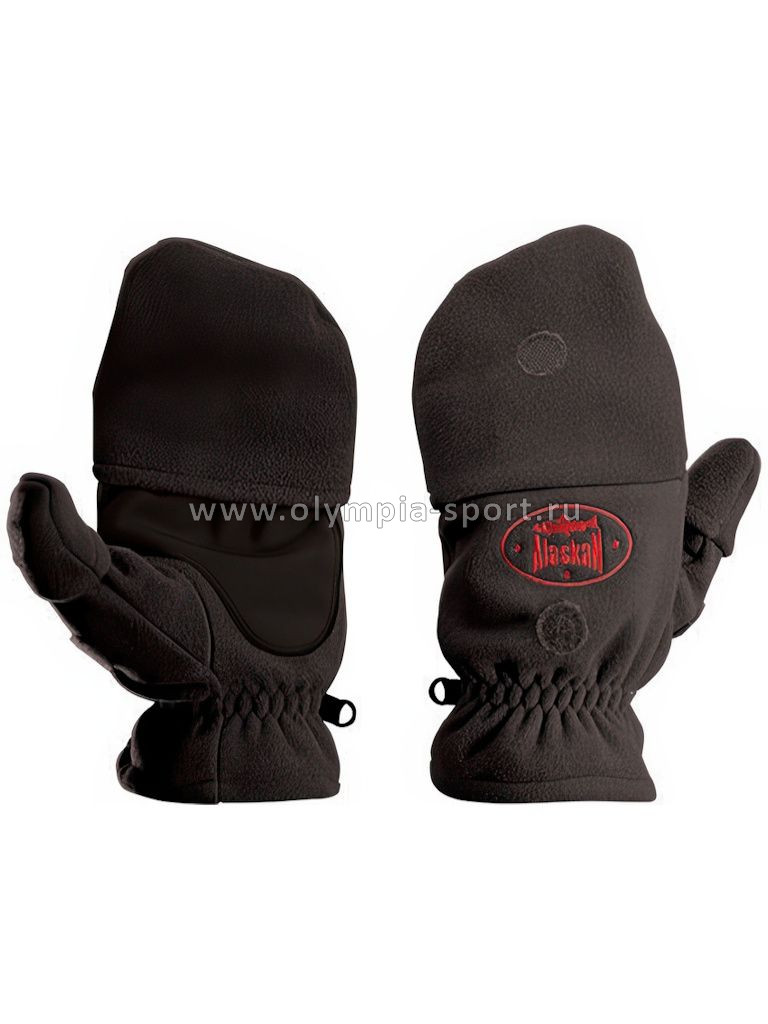 Перчатки-варежки Alaskan Colville черн.