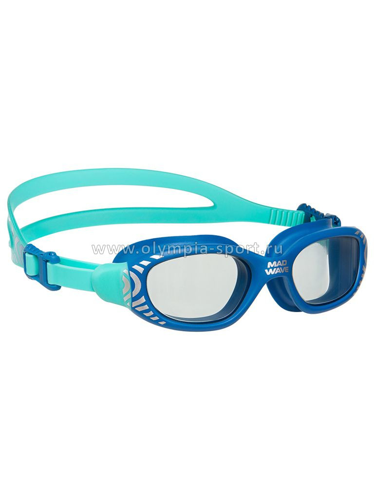 Очки для плавания Mad Wave Zeebro, Blue