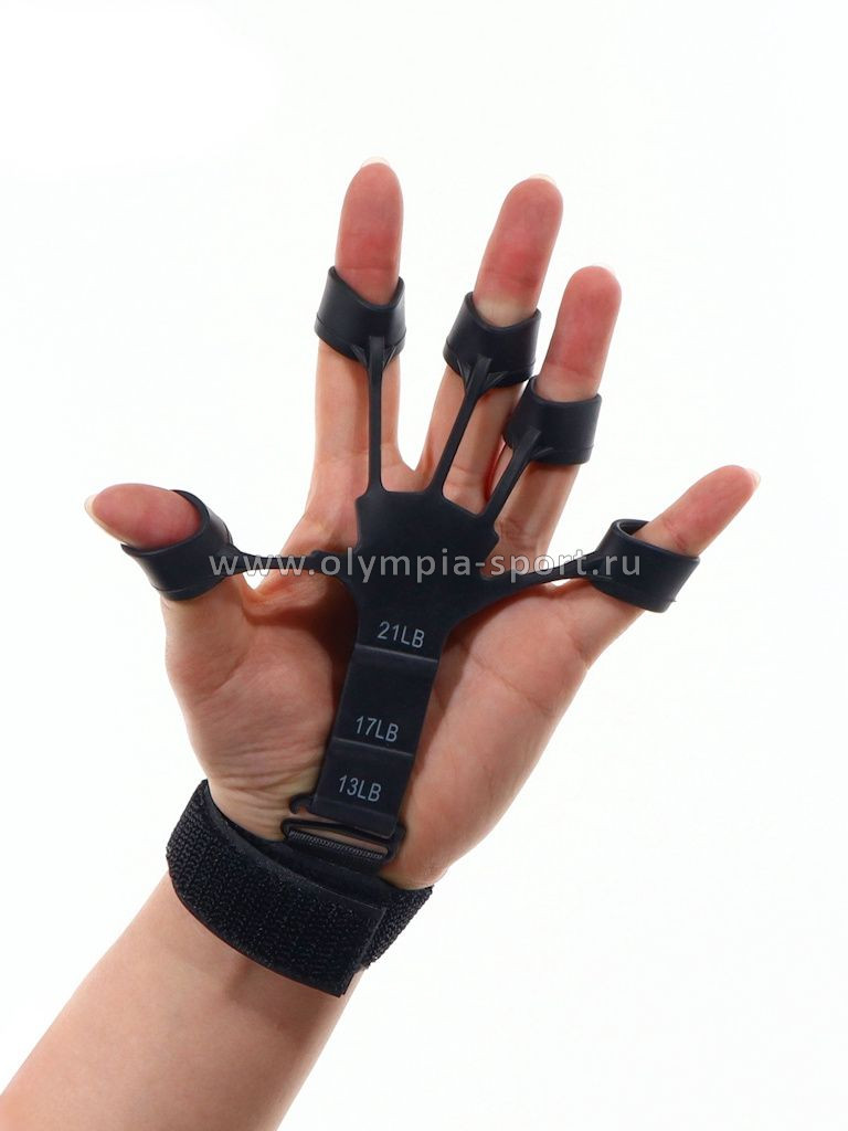 Массажёр силиконовый для пальцев рук с манжетой OT