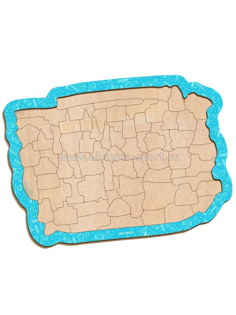 Пазл деревянный Достопримечательности мира