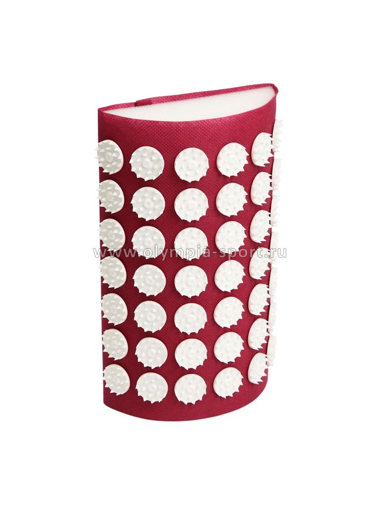 Аппликатор Кузнецова валик для шеи (14*23см) спантекс, красный